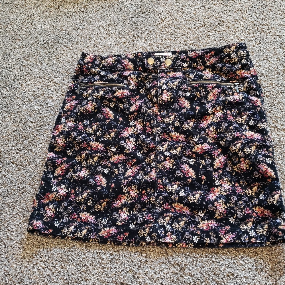 90s Floral Skirt